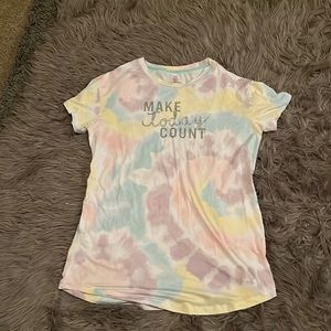 Tie-dye Pajama dress